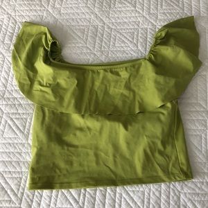 Kortni Jeane Ruffled Around Top